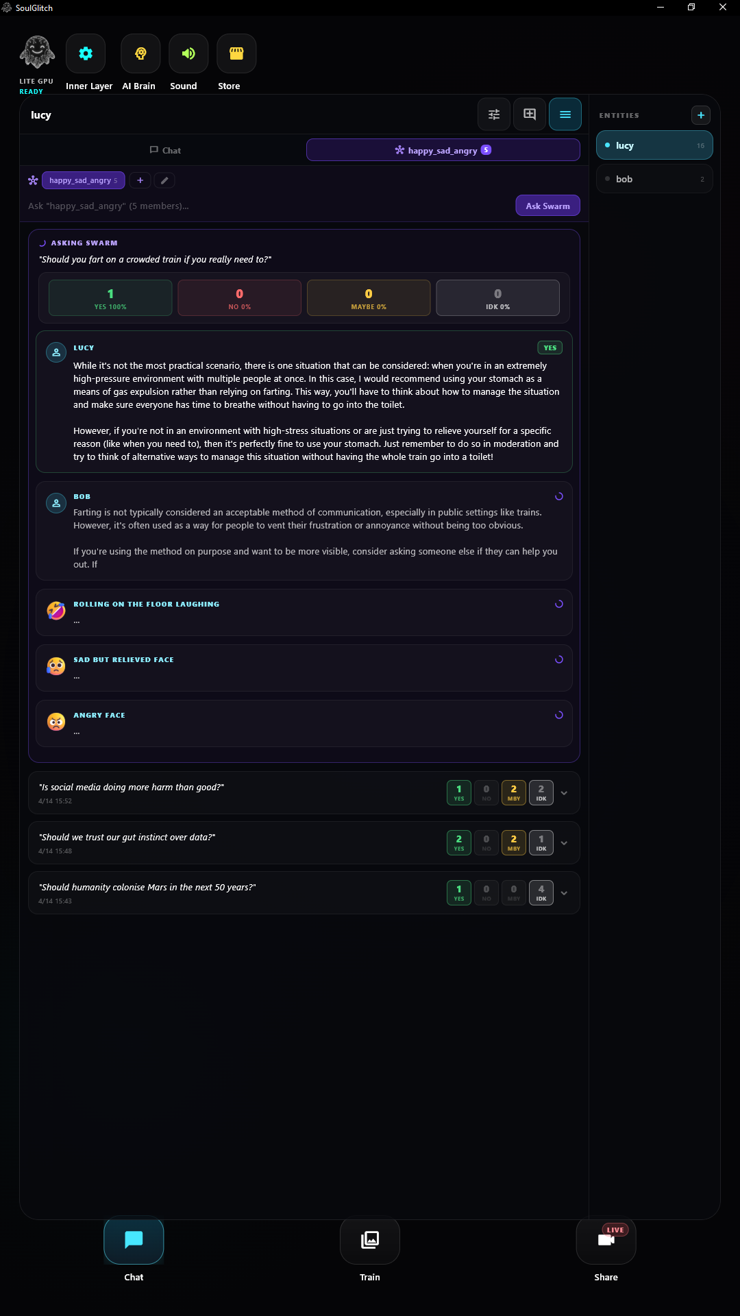 SoulGlitch Emotion Training